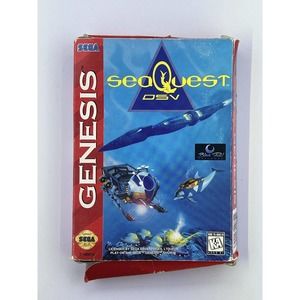 Seaquest Dsv (Sega Genesis) Complete In box cib